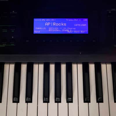 LCD Display blue with cable Kit for Yamaha SY99 SY77