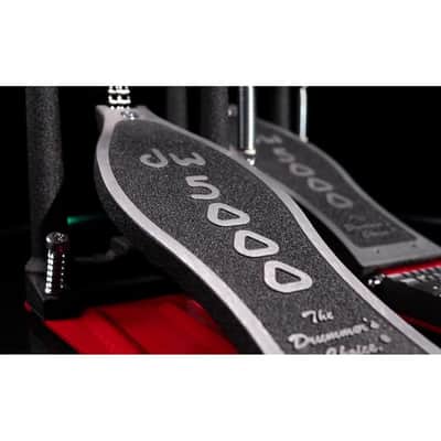DW DWCP5002TD4 5000 Series Turbo Double Bass Drum Pedal w/ Bag image 2