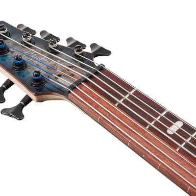 Ibanez SRAS7 CBS - Cosmic Blue Starburst Bass Workshop image 8