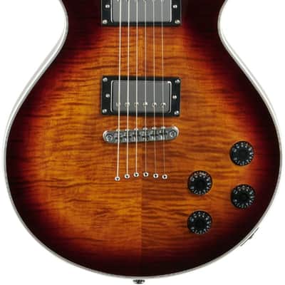 Michael Kelly Patriot Decree Caramel Burst Single Cutaway Electric Guitar image 6