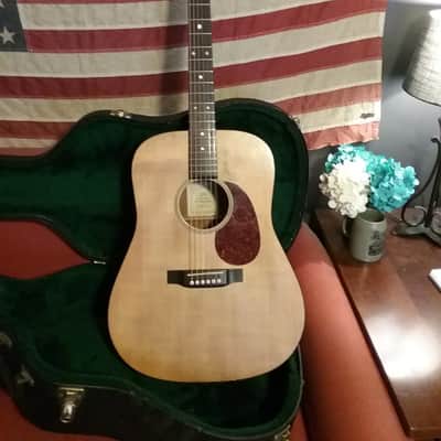 Martin DM Mahogany Dreadnought  2001 Natural *Under-saddle Pickup installed* OHSC image 1
