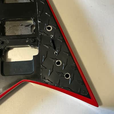 2016 Jackson JS32RM Randy Rhoads RR Black w/ Red Bevels Guitar Body Floyd Tremolo Ready image 22