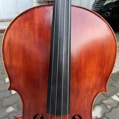 Copy Stradivari left Cello 4/4 Old spruce ,Full Size 100% Hand Made, Solid Wood image 4