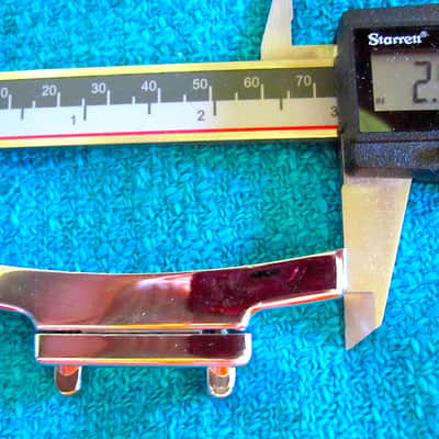 World Max B-3 Snare Drum Butt Plate, Chrome - NOS image 5