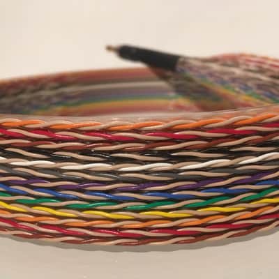 Pine Tree Audio 6 foot Rainbow Ribbons 14Awg Speaker Cables image 6