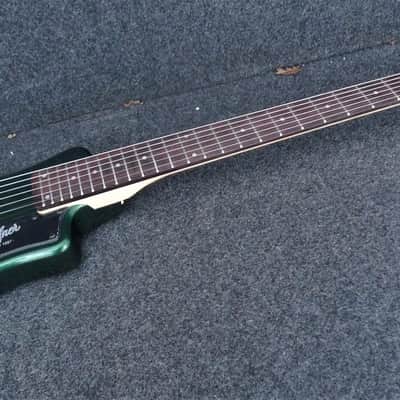 Hofner HCT-SH-CG CT Series Shorty Travel/Mini Electric Guitar Cadillac Green image 4