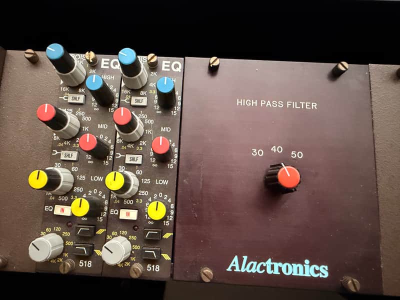 Immagine Troisi EQ and custom high pass filter Racked AS IS 518 1990's - 1
