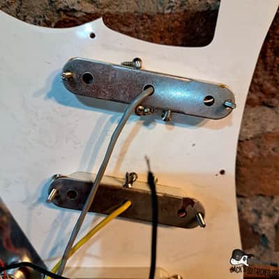 Lawsuit Era Loaded S-Style Pickguard (1970s - White) image 4