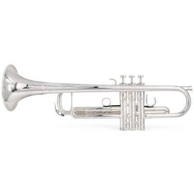 S.E. Shires Q10RS Q-Series Professional Bb Trumpet in Silver Plate SN Q7203 image 5