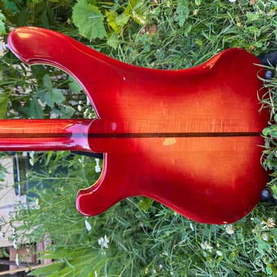 1975 Rickenbacker 4001 Bass - Fireglo - Clean Beauty - OHSC image 4