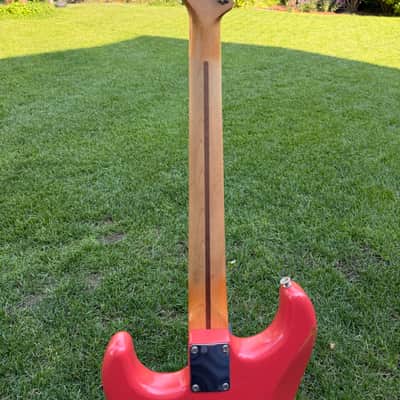 Fender Vintera Road Worn '50s Stratocaster 2020 - 2021 Fiesta Red image 4