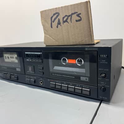 Onkyo TA-W55 Stereo Double Cassette Tape Deck  Vintage Home Audio Dubbing PARTS image 3