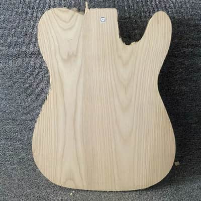 Left Handed Ash Wood Guitar Telecaster Tele Style Body image 6