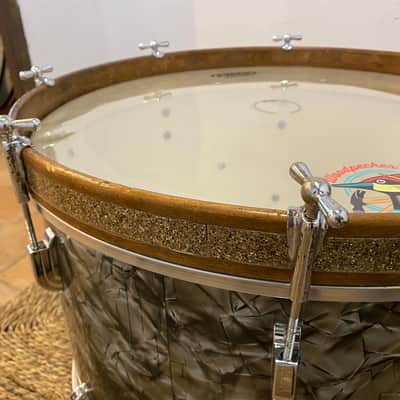 Leedy&ludwig Drumset 1951-1954 Black diamond pearl image 9