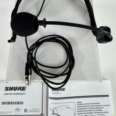 Shure WH20TQG Headworn Dynamic Microphone with 4 Pin Tini QG Connector #1 image 4
