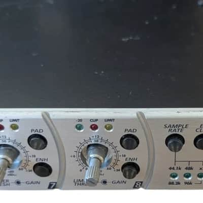 PreSonus Digimax 96khz 8- Channel Mic Preamp 2000s - Silver - Power Supply Rack image 5