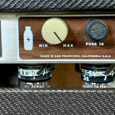 Milkman Sound Pint 10W Custom 2020 Black Tweed w/ Attenuator NEW (Authorized Dealer) image 7