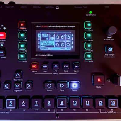 Elektron Octatrack MkII Anniversary Edition Dynamic 8-Track Performance Sampler 2020 - Black image 2