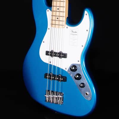 Fender Standard Jazz Bass, Maple FB, Aqua Marine Metallic image 2