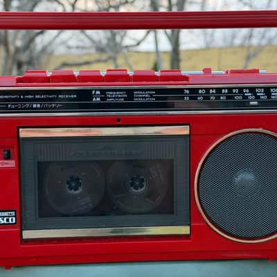 HITACHI TRK-5441 Rare Vintage Cassette Deck Boombox Retro Japan Warranty image 1