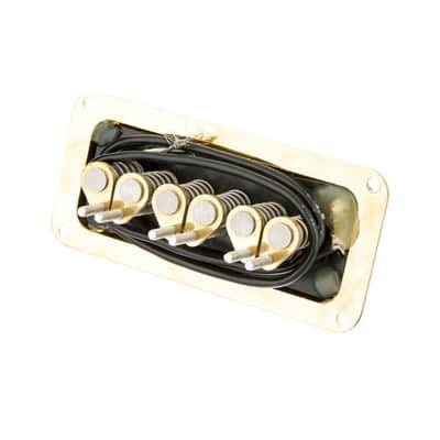 Gretsch® Dynasonic Single coil Electric Guitar Neck Pickups, Gold-NEW image 2