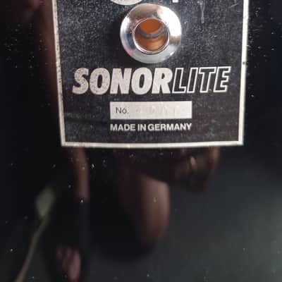 Ultra Rare 1986 Sonor Lite 16"x17"( Depth ) Floor Tom - Black Lacquer - 100% Original - Pristine Condition image 8
