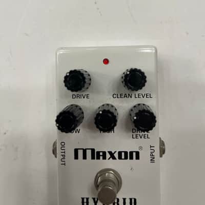 Maxon BD10 Hybrid Bass Driver Overdrive Bassdriver Guitar Effect Pedal image 2