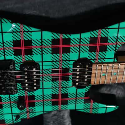Yamaha RGZ820R Blues Saraceno 1993 Watermelon Plaid image 6