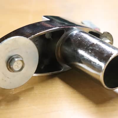 Rogers Big R Chrome Tom Drum Bracket Vintage 1970's image 4