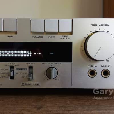 Akai CS-F21 2-Head Cassette Tape Deck With Dolby Noise Reduction Made in Japan 1982 image 4