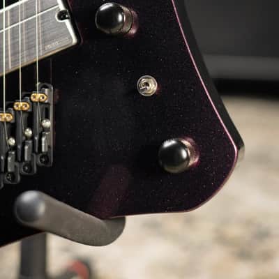 Ibanez Alpha A528 Multi-Scale 8-String Electric Guitar - Coral Mirage with Gig Bag image 10