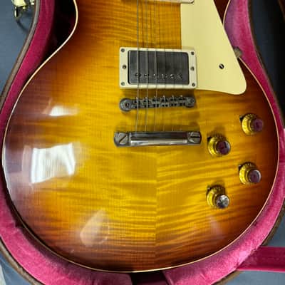 Gibson Custom Shop 60th Anniversary '60 Les Paul Standard Reissue V2 2020 - #001591 Tomato Soup Burst image 2
