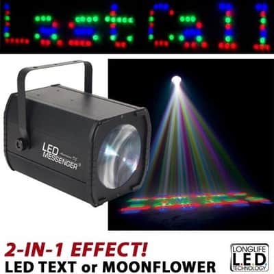 American DJ LED Messenger Titler/Moonflower Light image 1