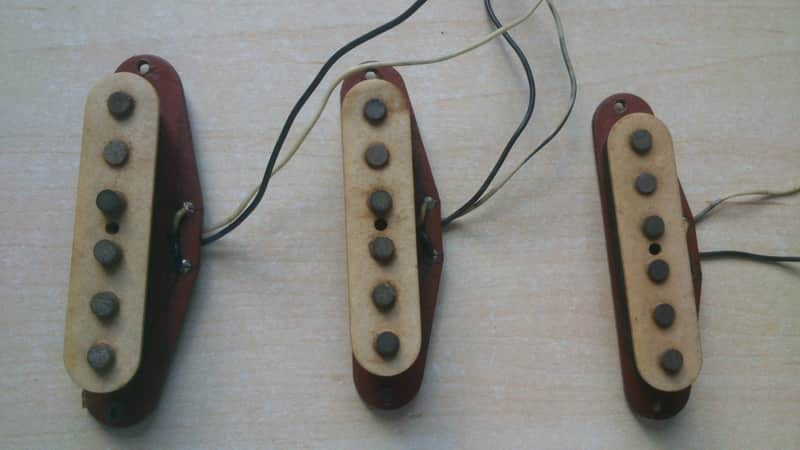 Fender Super Rare (!) Stratocaster Red Bobbin pickups 1982 fullerton ’57 RI USA image 1