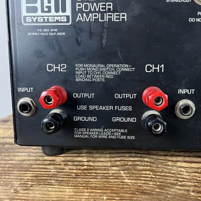 BGW Stereo Power Amplifier Model 500D image 12