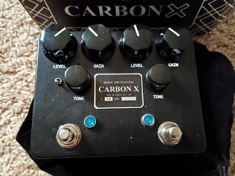 Browne Amplification Carbon X 2024 - Present - Various | Reverb