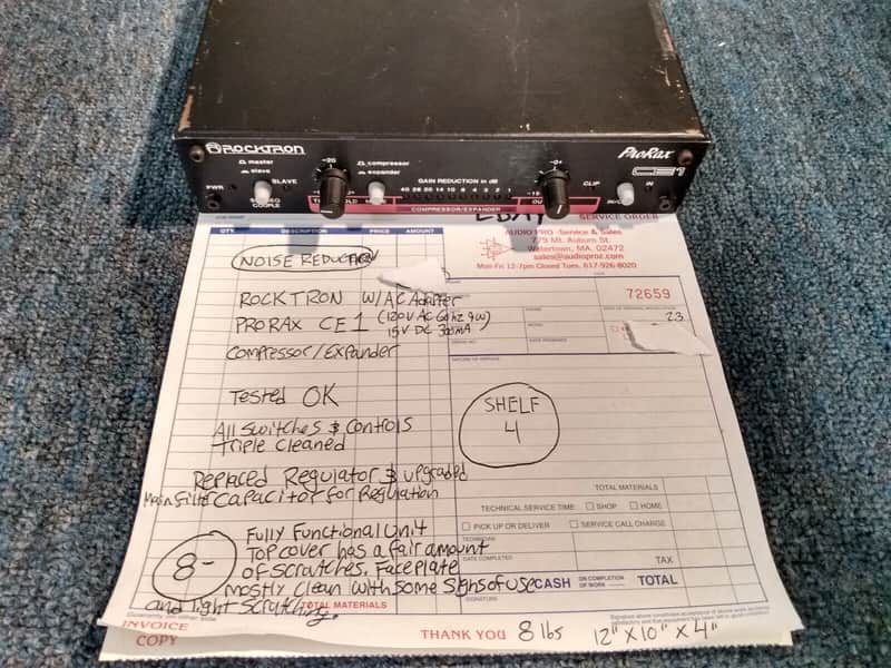Rocktron Prorax CE-1 Compressor/ Expander (Pro Serviced/ upgraded) image 1