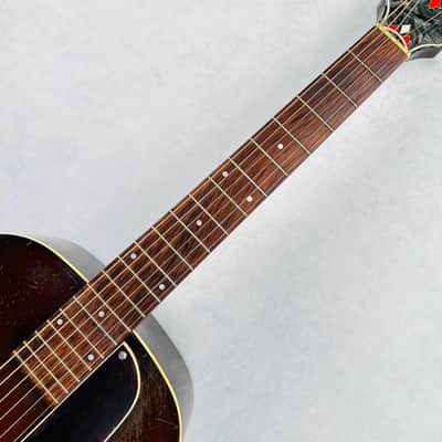 S.S. Stewart Archtop Guitar 1940s - Sunburst image 9