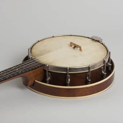 Gretsch No. 56 Solo Banjo Ukulele, c. 1935, original black chipboard case. image 7