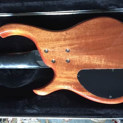 Modulus Quantum 5 Hollow Body Bass Guitar 5A Quilt Top MAPLE NOS - TOP OF LINE 2006 Natural image 7