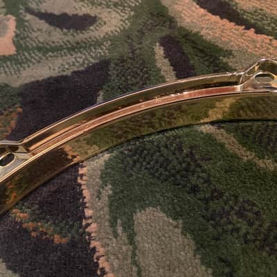 Fly By Night? Brass Die Cast Hoop 14” - 8 Lug - Batter Side (Top) - Brass - Drumhead included image 11
