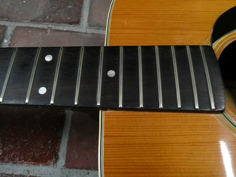Morris F15 OOO size Guitar by Yoshino Gakki 1970 Natural+Chip