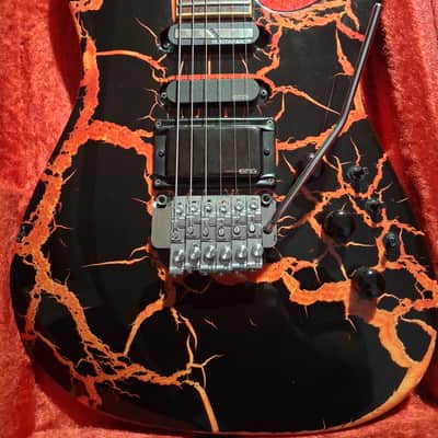 Charvel Model 6 1989 - Lava crackel image 1