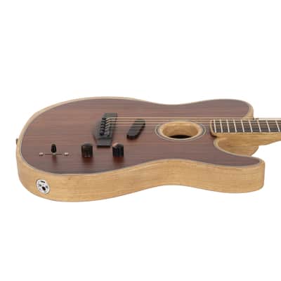 Used Fender Acoustasonic Telecaster Exotic Cocobolo 2019 image 3