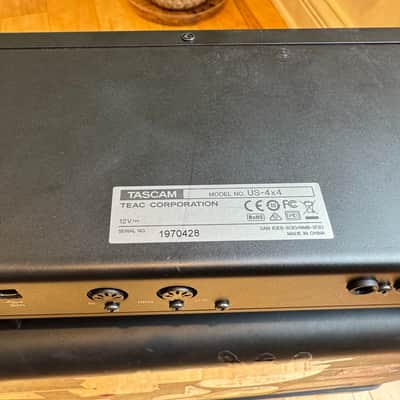 TASCAM US-4x4 USB 2.0 Audio Interface - MINT!! image 3
