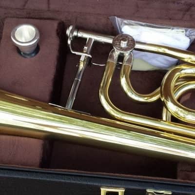 O'Malley BBb Contrabass Trombone   - clear lacquer   NEW image 2