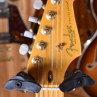 Fender 75th Anniversary Commemorative Stratocaster Maple Neck 2-Color Bourbon Burst image 15