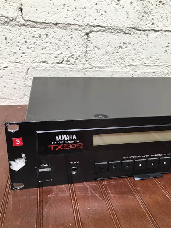 Yamaha TX802 TX 802 Rack mount DX7 synth | Reverb