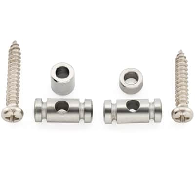 Brio Pro Steel Barrel Style String Trees / String Guides — Set of 2 - Chrome image 6