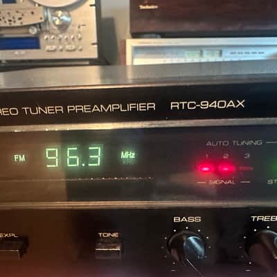 ROTEL RTC-940AX PREAMPLIFIER RARE 1990’s - Black image 3